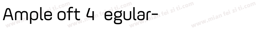 AmpleSoft 4 Regular字体转换
